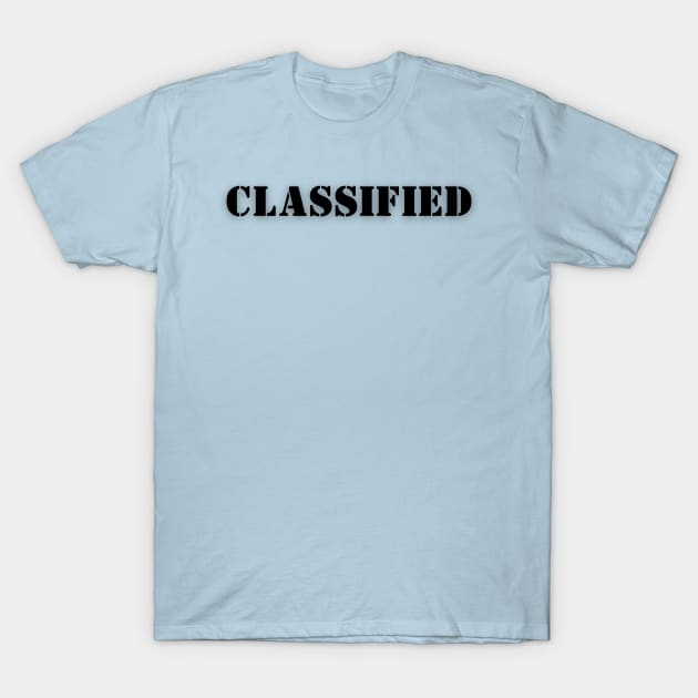 Classified T-Shirt by Spatski